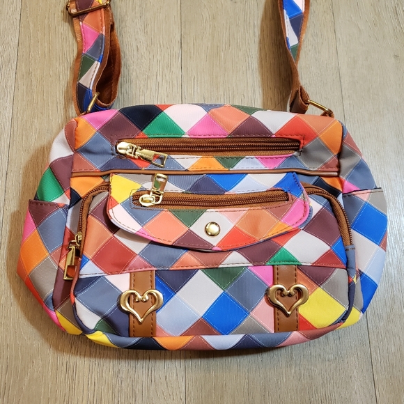 Handbags - Colorful Patchwork Women's Bag